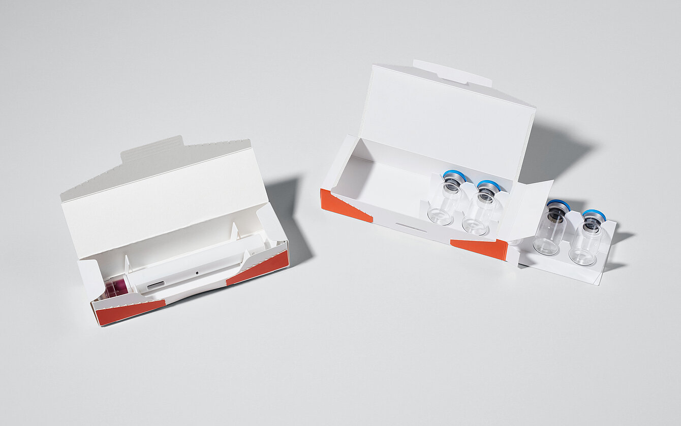 Pharmahersteller müssen bereits für die Zulassung eines Medikaments eine Verpackung bereitstellen, die alle branchentypischen Anforderungen erfüllt.