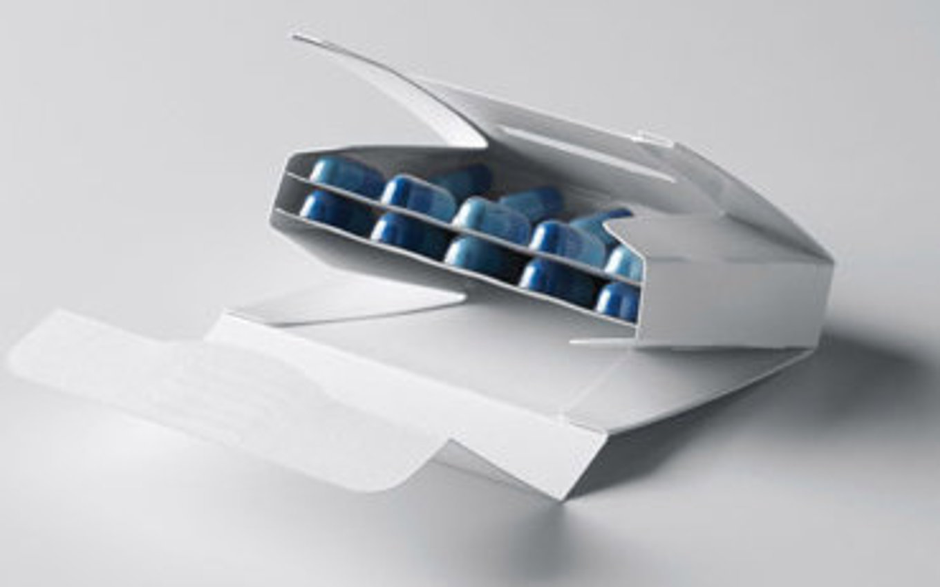 Innovative Blisterverpackung für Kapseln mit praktischer Aufbewahrungslösung von Faller Packaging.