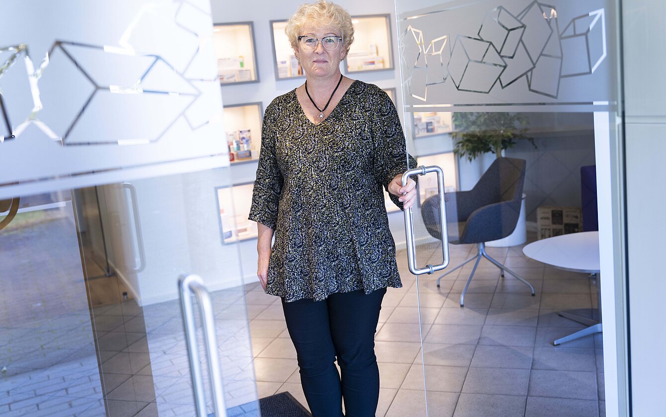 Freundlicher Empfang an der Zentrale in Hvidovre