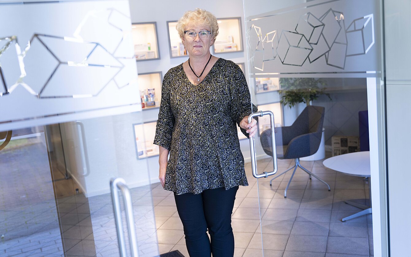 Freundlicher Empfang an der Zentrale in Hvidovre